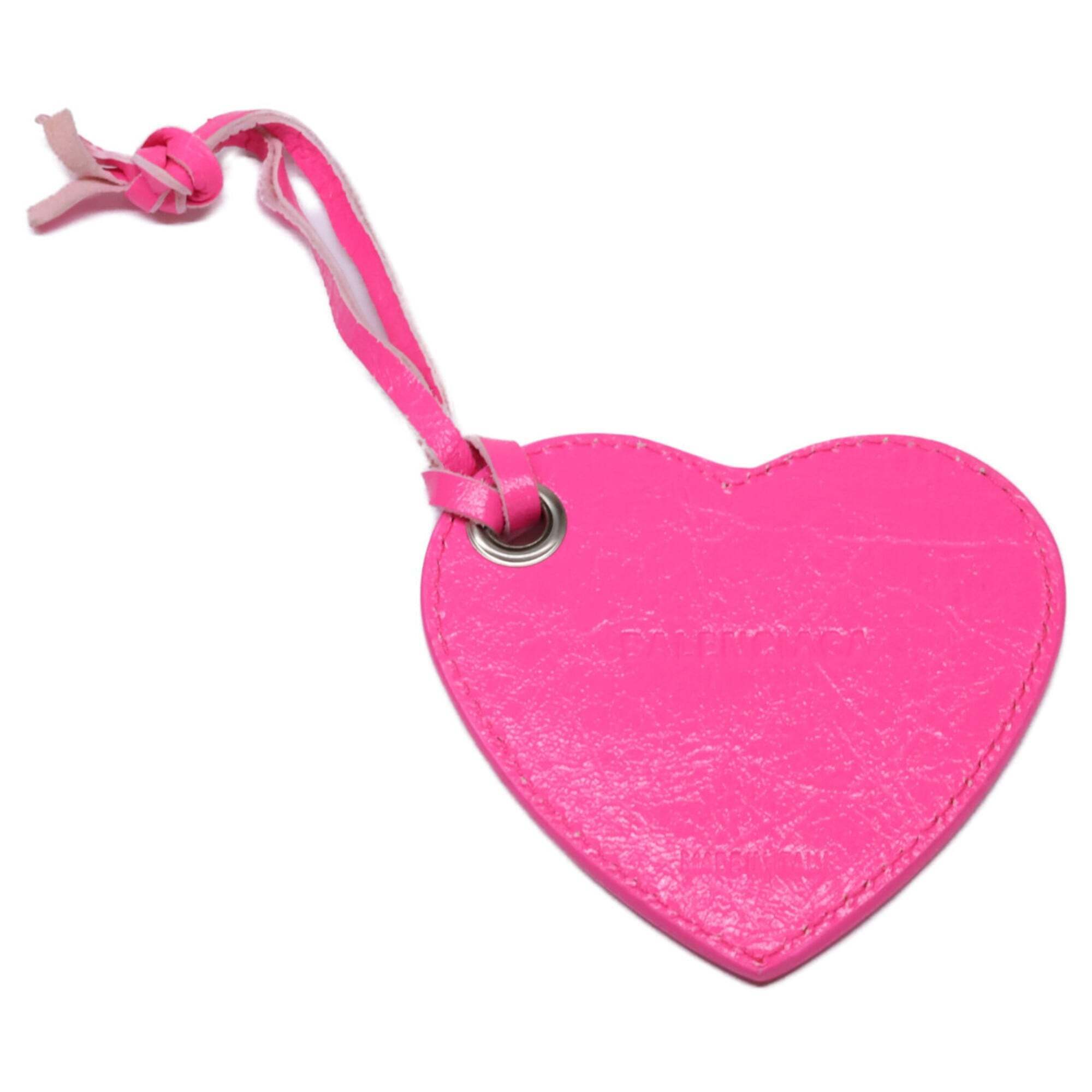Balenciaga Heart Mirror Charm Pink Womens 247$